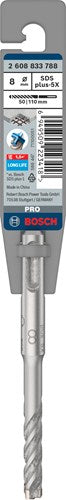 Afbeelding laden in galerijviewer, Bosch accessoires pro sds plus-5x hamerboor | 8 x 50 x 110 mm - 2608833788
