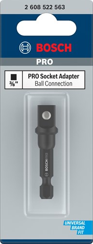 Bosch accessoires bosch pro dopsleutel met kogelaansluiting 3 8 50 mm - 26085...