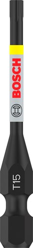 Bosch accessoires bosch pro impact torx t15 bits 55mm 2 stuks