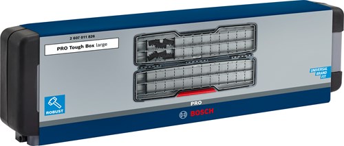 Afbeelding laden in galerijviewer, Bosch accessoires pro tough box large voor accessoires | 50 x 120 x 355 mm - 2607011826
