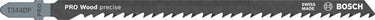 Bosch accessoires bosch pro wood precise t344dp blad 152mm 2st