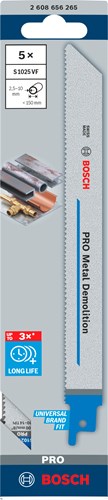 Load image into Gallery viewer, Bosch accessoires reciprozaagblad s 1025 vf 200 x 10 14| 5 stuks - 2608656265
