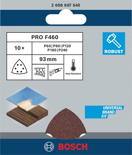 Load image into Gallery viewer, Bosch accessoires schuurbladen set 1 (10 stuks) | 2608607540 - 2608607540

