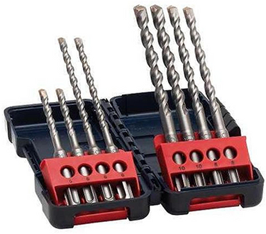 Bosch accessoires sds plus-3; 8 st tough box set - 2607019902