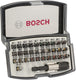 Bosch accessoires sets prof (32-delige set schroefbit ph1-ph2 (2x)-ph3 pz1-pz2 (2x)-pz3 hex3-hex4-hex5-hex6 t10-t15-t20-t20-t25-t27-t30-t40) - 2607017564