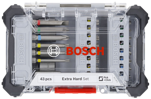 Load image into Gallery viewer, Bosch accessoires sets prof - extra hard set 43-delig - 2607017727
