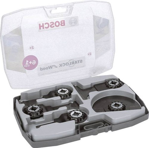 Load image into Gallery viewer, Bosch accessoires starlock for wood 6+1 voor multitools - 2608664623
