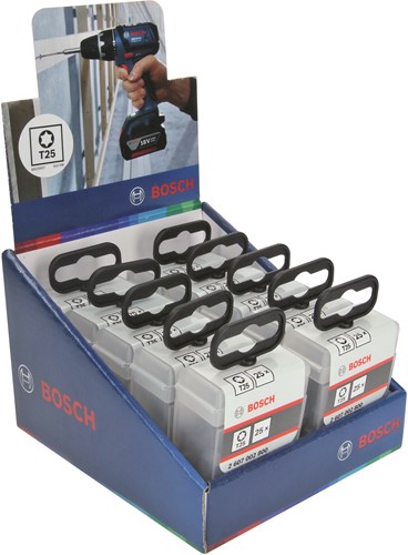 Bosch accessoires tictac 25x extra hard t25 25mm - 2607002800