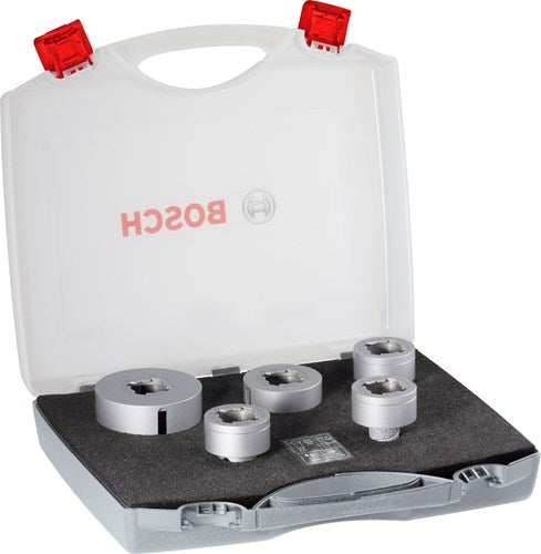 Load image into Gallery viewer, Bosch accessoires x-lock diamantboorset ? 25,35,51,68 mm + ? 20mm diamantfreesboor - 1 stuk(s) - 2608599037
