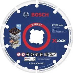 Load image into Gallery viewer, Bosch accessoires x-lock | diamantmetaalschijf | 125 x 22,23 mm - 2608900533
