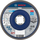 Bosch accessoires x-lock lamellenschijf best for metal recht, kunststof, ø125mm, g 120, x571 - 1 stuk(s) - 2608619212