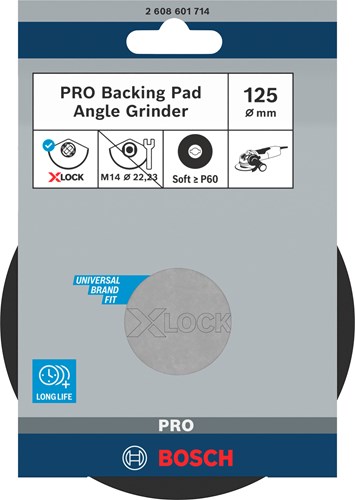 Load image into Gallery viewer, Bosch accessoires x-lock steunschijf voor fiberschijven 125 mm soft - 1 stuk(s) - 2608601714
