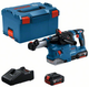 Bosch blauw bosch accu boorhamer met sds plus gbh 18v-22 met stofafzuiging ...