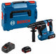 Bosch blauw gbh 18v-24c professional accu boorhamer | sds-plus | 2 x 5,0 ah accu + snellader | in l-boxx 0611923003