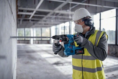 Load image into Gallery viewer, Bosch blauw gbh 18v-28 c | accu boorhamer | met sds plus | zonder accu en lader - 0611920000
