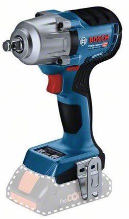 Bosch blauw bosch professional gds 18v-450 hc accu slagmoersleutel 450nm 1 2 frictiering 18v basic body - 06019k4000
