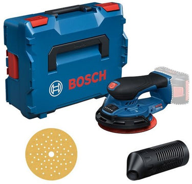 Bosch blauw bosch gex 18v-150-3 solo l-boxx accu-excenterschuurmachine (accu schuurmachine)