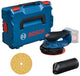 Bosch blauw bosch gex 18v-150-3 solo l-boxx accu-excenterschuurmachine (accu schuurmachine)