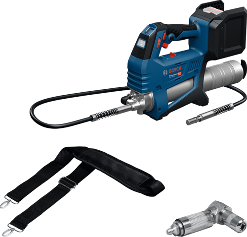 Load image into Gallery viewer, Bosch blauw gfp 18v-10 accuvetspuit | solo | incl. 90 koppeling en schouderband | zonder accu en lader - 06019n6000
