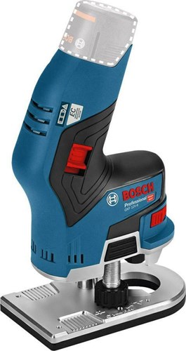 Bosch blauw bosch professional gkf 12v-8 kantenfreesmachine - zonder 12 v accu en lader