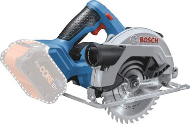 Bosch blauw gks 18v-57 - 18v li-ion accu cirkelzaag body - 165mm | zonder accu's en lader - 06016a2200