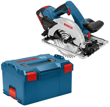 Bosch blauw gks 18v-57 g professional accu cirkelzaag | 5.0ah li-ion | in l-boxx - 06016a2100