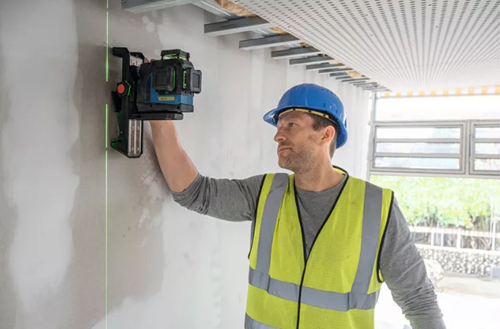 Load image into Gallery viewer, Bosch blauw gll 12v-100-33 cg professional lijnlaser | in l-boxx 136 met 1 x accu gba 12v 2.0ah + l-boxx - 0601065401
