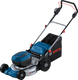 Bosch blauw bosch professional gra 18v2-46 - accu grasmaaier - exclusief accu en lader - inclusief opvangzak 60l - mulchaccessoire
