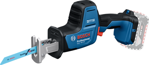 Load image into Gallery viewer, Bosch blauw gsa 18v-24 reciprozaag | solo | incl. zaagblad s922ef en s2345x | zonder accu en lader - 06016a5100
