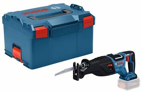 Bosch blauw gsa 18v-28 | 18v accu reciprozaag | excl. accu's en lader | + 2 zaagbladen | in l-boxx - 06016c0001