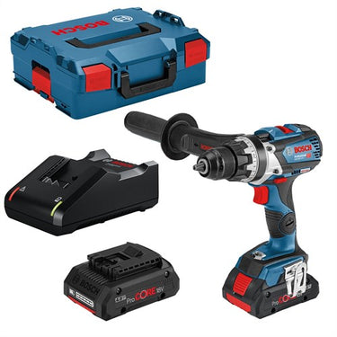 Bosch professional gsr 18v-110 c accu schroefboormachine 18v 4.0ah in l-boxx - 06019g010a