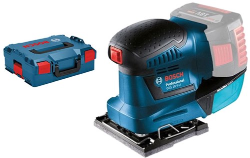 Load image into Gallery viewer, Bosch blauw gss 18v-10 professional accu schuurmachine solo | zonder accu's en lader | in l-boxx - 06019d0202
