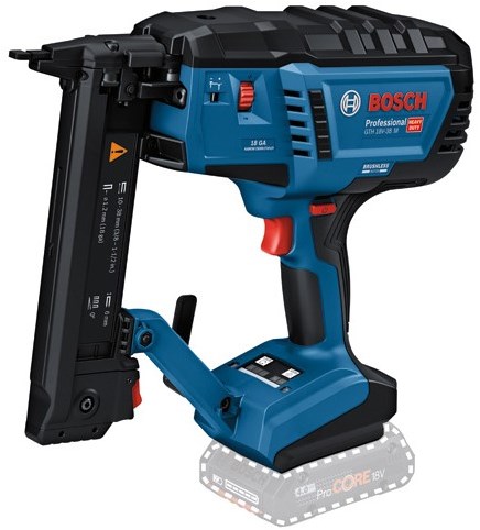 Load image into Gallery viewer, Bosch blauw gth 18v-38 m professional | accu nietmachine | excl. accu en lader | in doos - 0601482500

