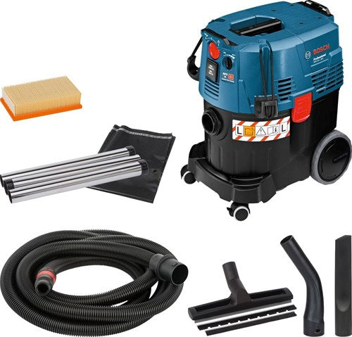 Load image into Gallery viewer, Bosch blauw gtr 55-225 | langnekschuurmachine | 550 w | 215 mm + gas 35 l afc stofzuiger - 0615a5004p
