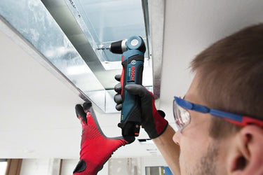 Bosch blauw gwb 12v-10 | accu haakse boormachine 12v in l-boxx 102 (2x 2.0ah accu + lader) - 0601390908