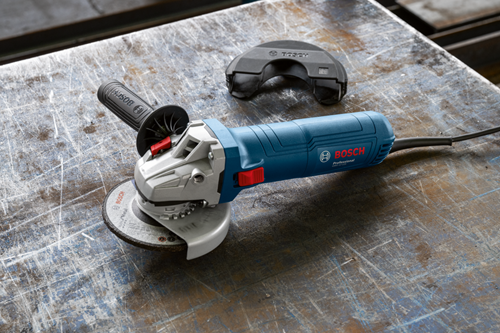 Load image into Gallery viewer, Bosch blauw gws 12-125 haakse slijper | incl. sds moer - 06013a6104
