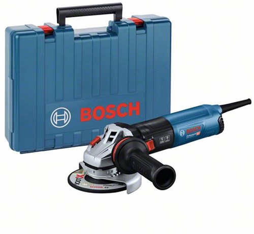 Load image into Gallery viewer, Bosch blauw gws 14-125 s | haakse slijpmachine | 1400 w | 125 mm | in koffer - 06017d0101
