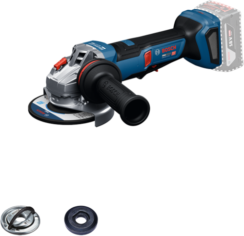Afbeelding laden in galerijviewer, Bosch blauw gws 18v-11 ps professional accu haakse slijper | 125mm | exclusief accu's en lader - 06019n4300
