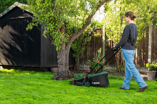 Load image into Gallery viewer, Bosch groen accumaaier rotak 18v-34 | zonder accu's en lader | incl. mulchplug - 06008b9n01
