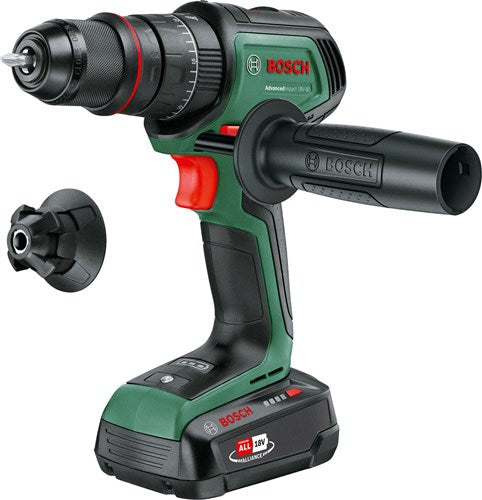 Afbeelding laden in galerijviewer, Bosch groen advancedimpact 18v-80 quicksnap | accu klopboormachine | 82 nm | 1 x 2,5 ah accu + oplader | in koffer - 06039e2101
