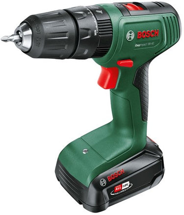 Bosch groen easyimpact 18v-40 | accuklopboorschroevendraaier 18v (2x 2.0ah accu + lader) - 06039d8108