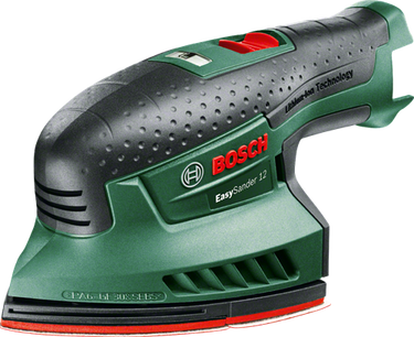 Bosch groen easysander 12 accumultischuurmachine | zonder accu's en lader - 060397690b