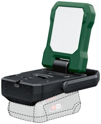 Afbeelding laden in galerijviewer, Bosch groen bosch home and garden easyspotlight 18v-400 led-accuwerklamp

