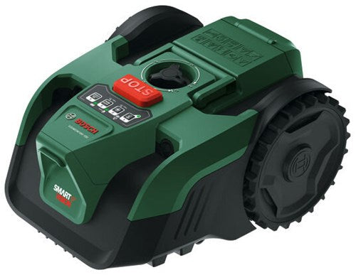 Bosch groen robotmaaier visimow18v-100 | incl. 1 x 18 v li-ion accu (4,0 ah) + al 18v-44 lader + reservemessen - 06008e1002