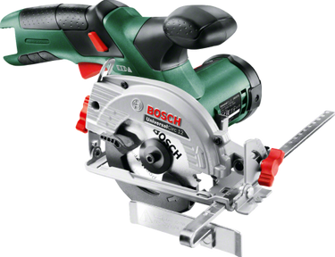 Bosch groen bosch universalcirc 12 accu cirkelzaag - inclusief zaagblad - losse body (geleverd zonder 12 v accu en lader)
