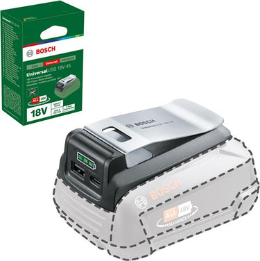 Bosch groen universalusb 18v-45 bt - 1600a02ws1