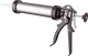 Bostik closed barrel manual gun | 400 ml | zilver met zwart - 30618879