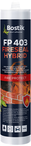 Bostik fp 403 fireseal hybrid | wit | koker 290 ml - 30612887