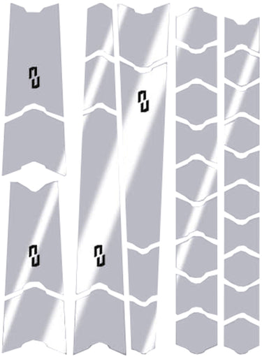 Unleazhed unscratch protection foil for parts and components