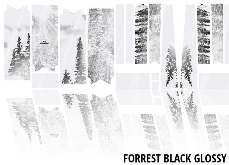 Load image into Gallery viewer, Unleazhed unscratch - frame protection film gravelbike bpg01 forest black
